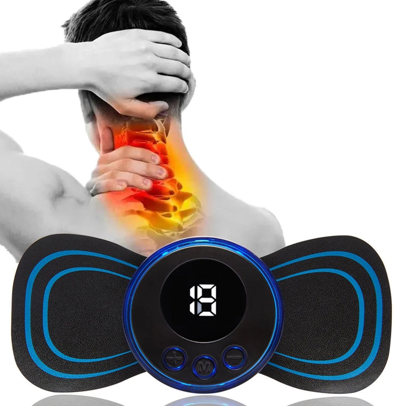 Massageador Elétrico Cervical Eletroterapia EMS
