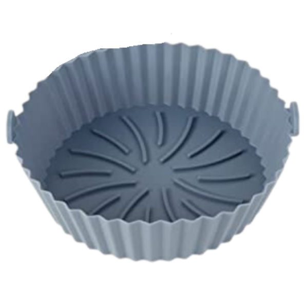 Forma de silicone reutilizável para fritadeira a ar AirFryer
