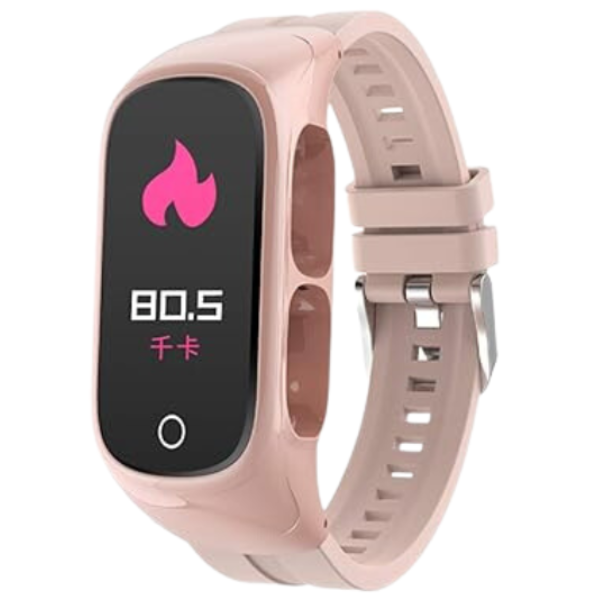 Smartwatch Relógio inteligente Fone Bluetooth 2 em 1 N8 RS