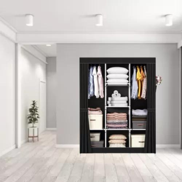 Organizadores de Roupa Dobrável 2 Portas Armário