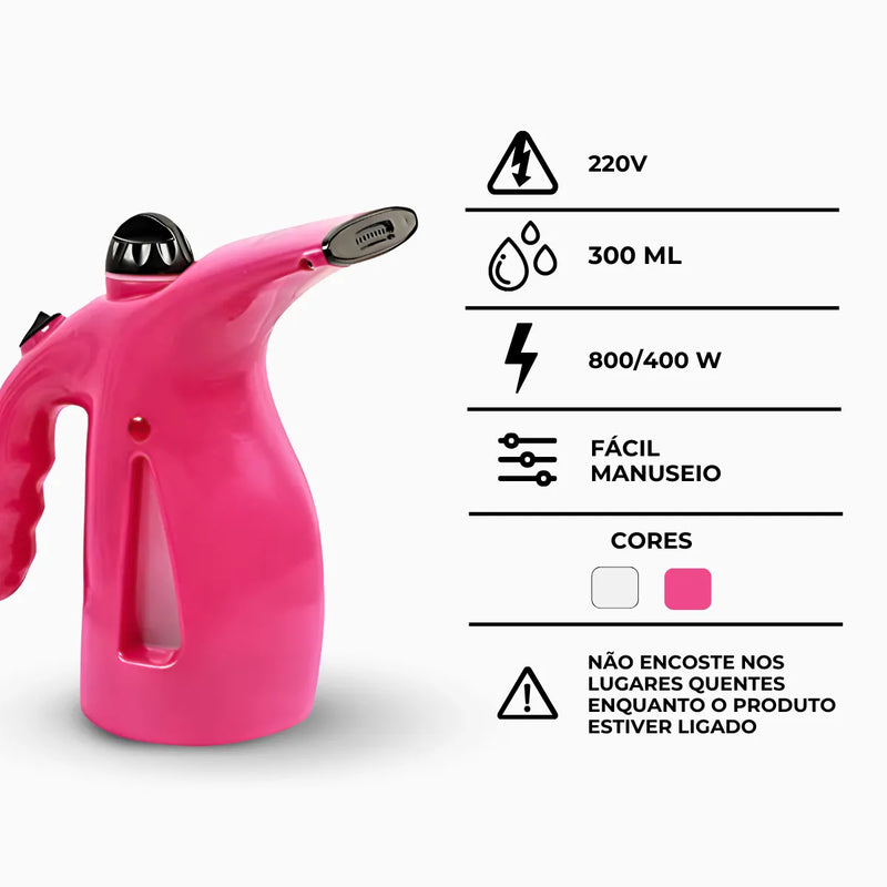 Ferro a Vapor 4 em 1 Para Roupas Domésticas