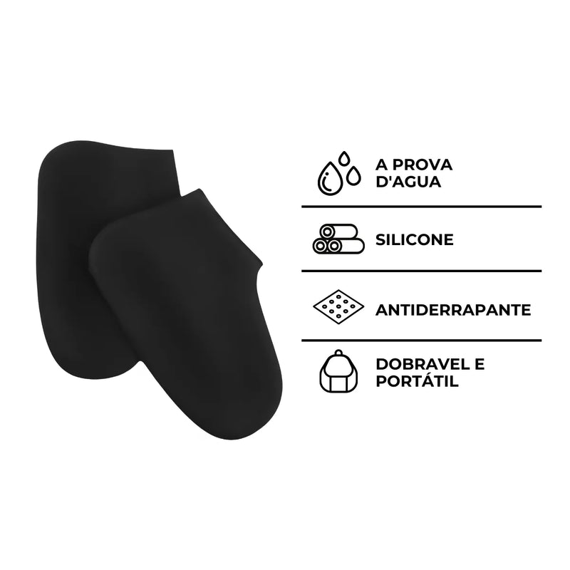 Capa Chuva para Calçados Silicone Protetor de Sapato - P