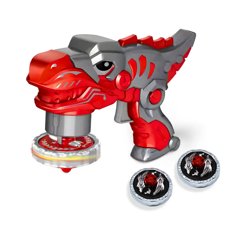 Brinquedo Beybleid Dinossauro Lançador Piões De Brinquedo
