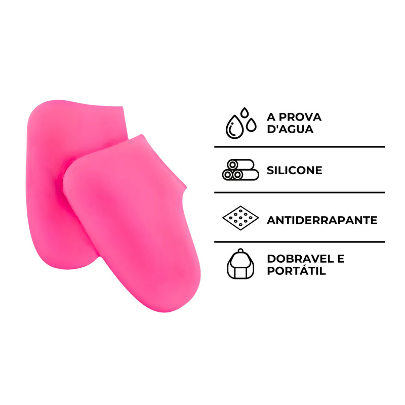 Capa Chuva para Calçados Silicone Protetor de Sapato - M